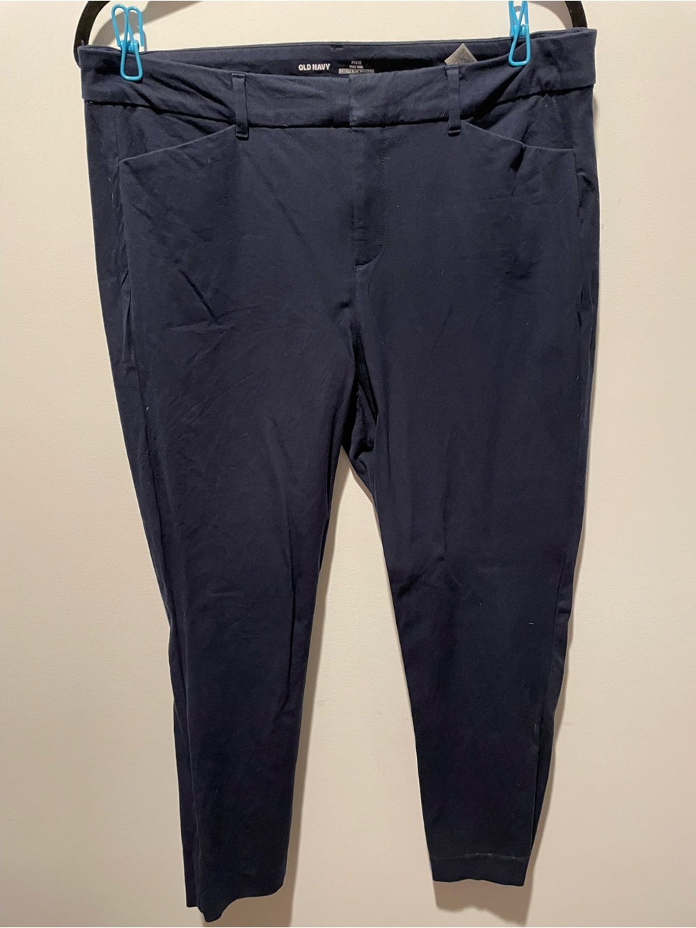 Old Navy Pixie Slim Stretch Pants - Navy